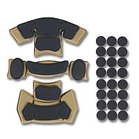 Противоударные подушки для шлема GEN.3 Койот