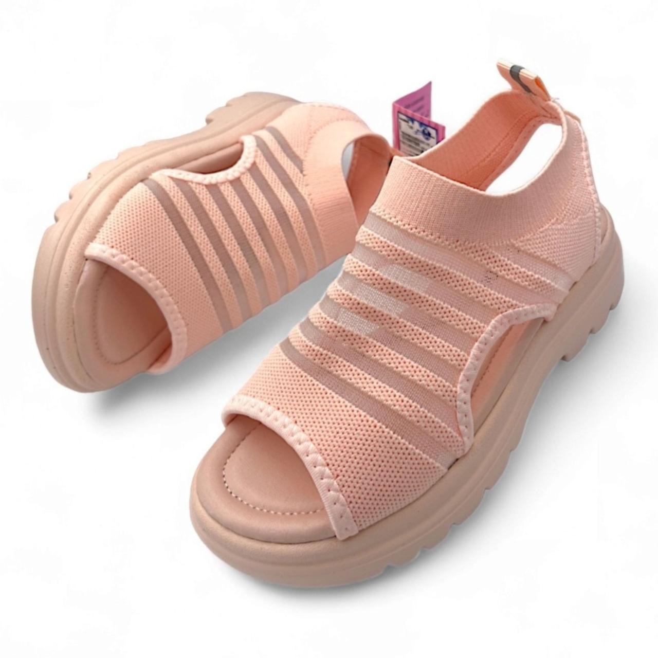 Дитячі текстильны босоніжки для дівчинки Lilin shoes 33-38р