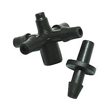 Стартер для крапельної трубки під шланг 4 виходи 4 мм., фото 2