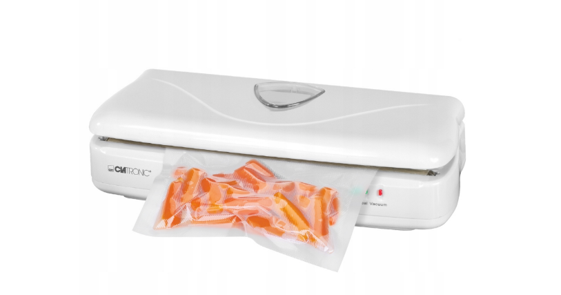 Вакуумний пакувальник (вакууматор) для продуктів 100 Вт Clatronic Побутові вакуумні пакувальники, фото 1