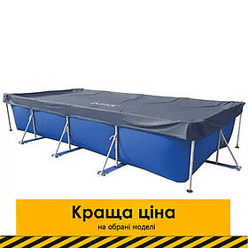 Тент для каркасних прямокутних басейнів Intex 28039 (460x226см)