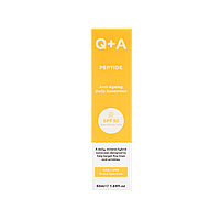 Антивіковий сонцезахисний крем для обличчя Q+A Peptide Anti-Ageing Daily Sunscreen, фото 6