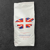 Кофе в зернах/зерновой London Ethiopia Djimmah 100% арабика 1 кг