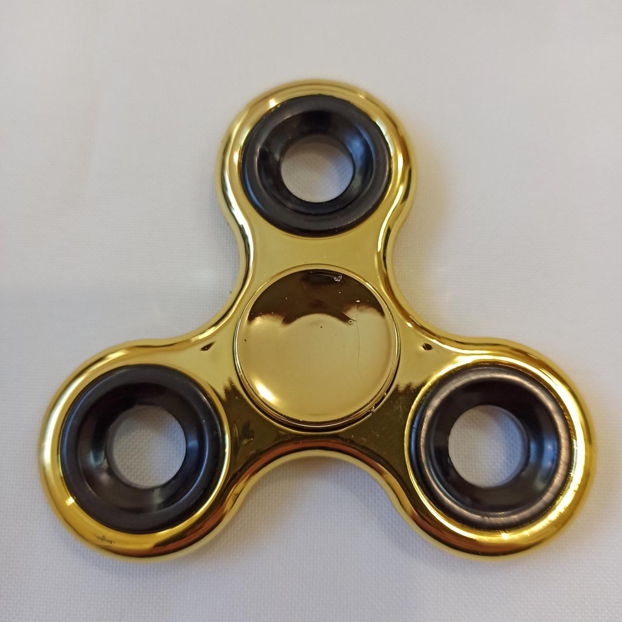 Спіннер / Спіннер для рук Metallic S-34 / Хенд спіннер / Фіджет спіннер (45529-2-E)