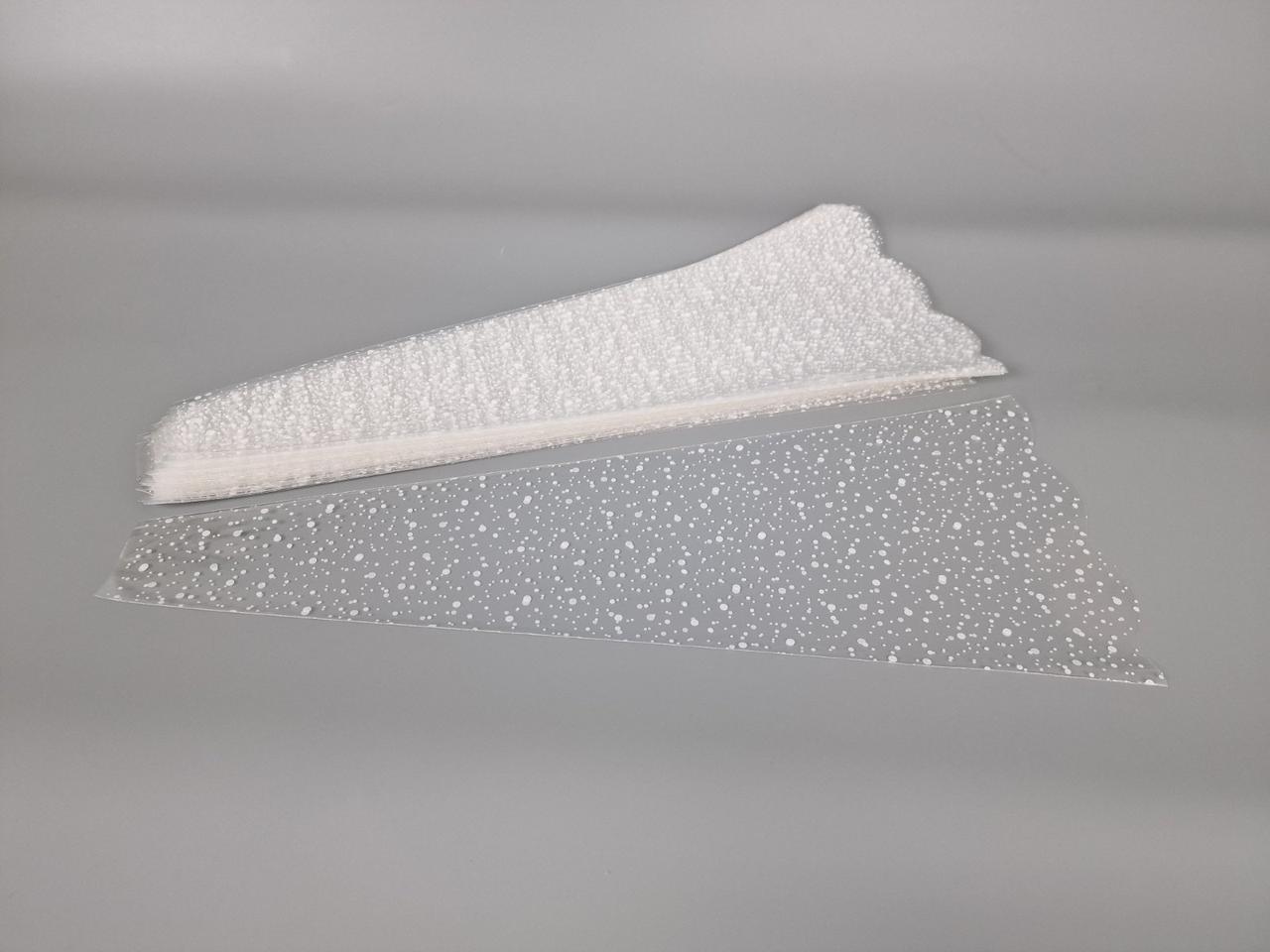 Упаковка конус під квіти h50/6низ/20верх візерунок(100 шт) 158 (6) (100 шт), фото 1