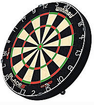 Професійний набір для гри в дартс Winmau Blade6 із захистом і дротиками, фото 4