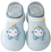 Носочки-тапочки для малышей с не скользящей подошвой 2Life 20/21 12,5 см Голубой (n-10160)