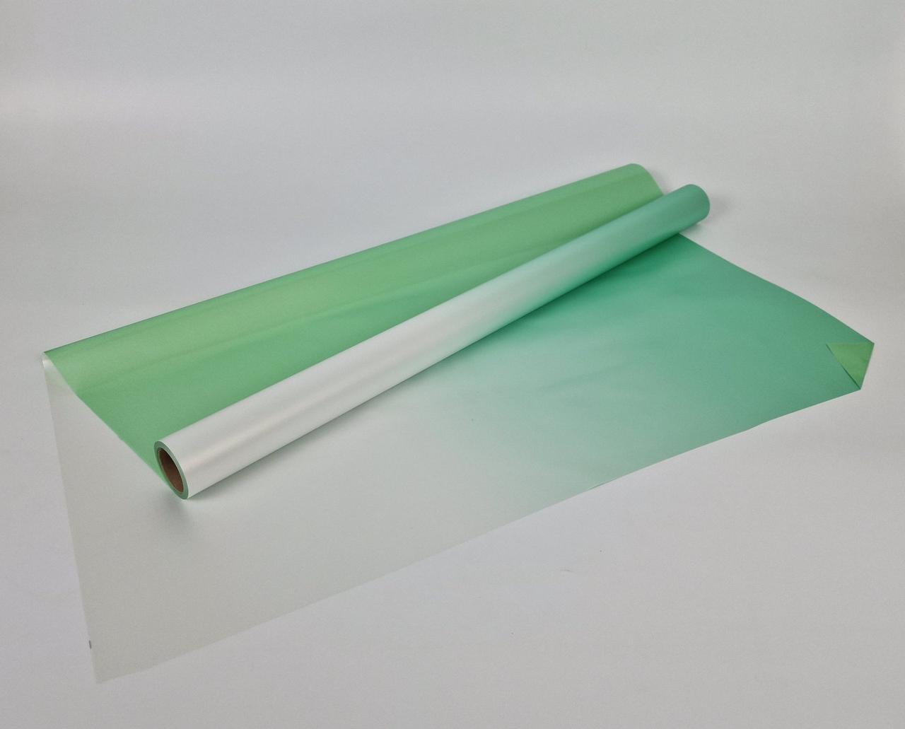 Рулон 10 м тонований "Градієнт" (65) плівка для квітів (h660) No 2 (1 шт.), фото 1