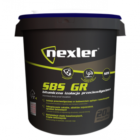 Бітумно-смоляна мастика модифікована SBS каучуком NEXLER GR