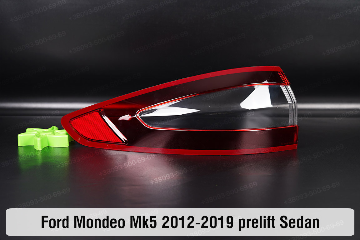 Скло заднього ліхтаря зовнішнє в крилі Ford Mondeo Mk5 Sedan (2012-2019) дорест ліве, фото 1