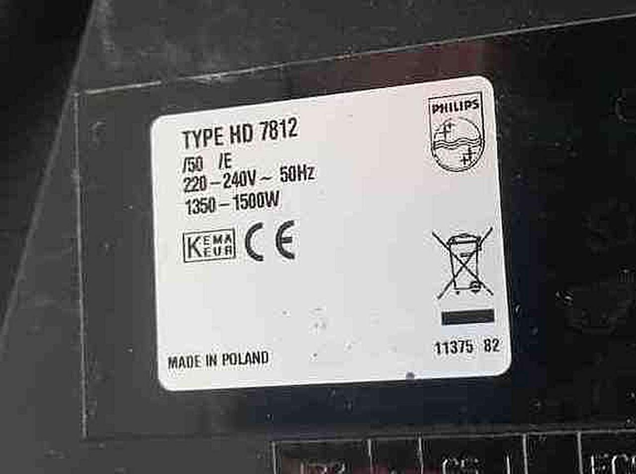 Hd7812 hotsell