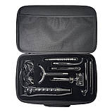 Дарсонваль Ridni Beauty, 7 електродів у комплекті, з неоновим газом, у кейсі для зберігання, фото 9