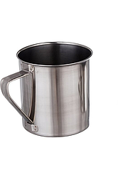 Кухоль 8 см нержавіюча сталь Helios 300 мл 0273-A