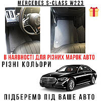 Авто-коврики в салон, Нано-коврики для салона автомобиля, Ева коврик Mercedes S-сlass W223 разных цветов
