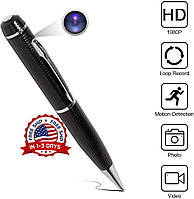 Ручка з прихованою камерою, UYIKOO 1080P із записом відео/фото