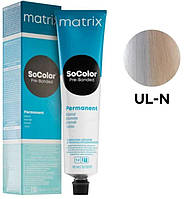 Осветляющая краска Matrix Ultra Blonde SoColor Pre-Bonded UL-N Ультра блонд натуральный 90 мл