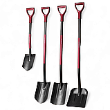 Лопата туристична коротка штикова саперка довга Gerlach NK 505, фото 4