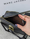 Сумка жіноча Марк Джейкобс чорний Marc Jacobs ЛЮКС якість, фото 5