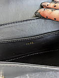 Сумка жіноча Сумка багет JW PEI чорний на плече, фото 5