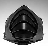 Шкіряна маска на обличчя БДСМ, фото 6