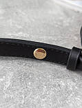 Сумка жіноча Horsebit 1955 Gucci Гуччі чорний моногам, фото 4
