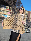 ПАЛАНТИН ШАРФ, ХУСТКА LOUIS VUITTON ЛУЇ ВІТОН бежевий, фото 2