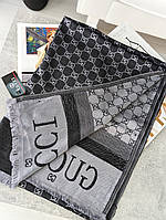 ПАЛАНТИН ШАРФ, ХУСТКА GUCCI ЖІНОЧИЙ ШАРФ КУЧЧІ темно-синій