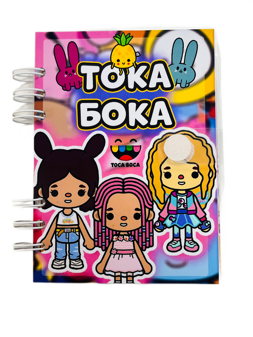 Розвиваюча книжка - блокнот липучки ТОКА БОКА TOCA BOCA 202407, фото 1