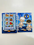 Розвиваюча книжка - блокнот липучки міні будиночок для ТОКА БОКА TOCA BOCA 202403, фото 4