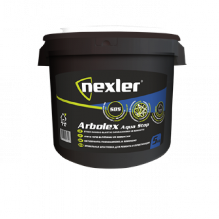 Бітумно-каучукова шпаклівка для екстремальних умов NEXLER ARBOLEX AQUA STOP