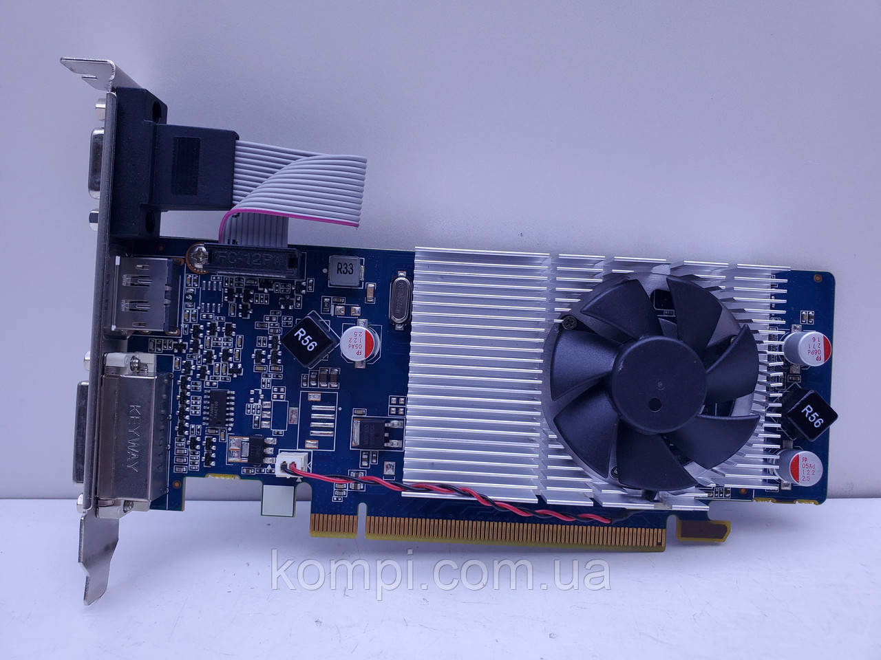 Відеокарта Nvidia GeForce 405 1GB (GDDR3,64 Bit,DP,PCI-Ex,Б/у)