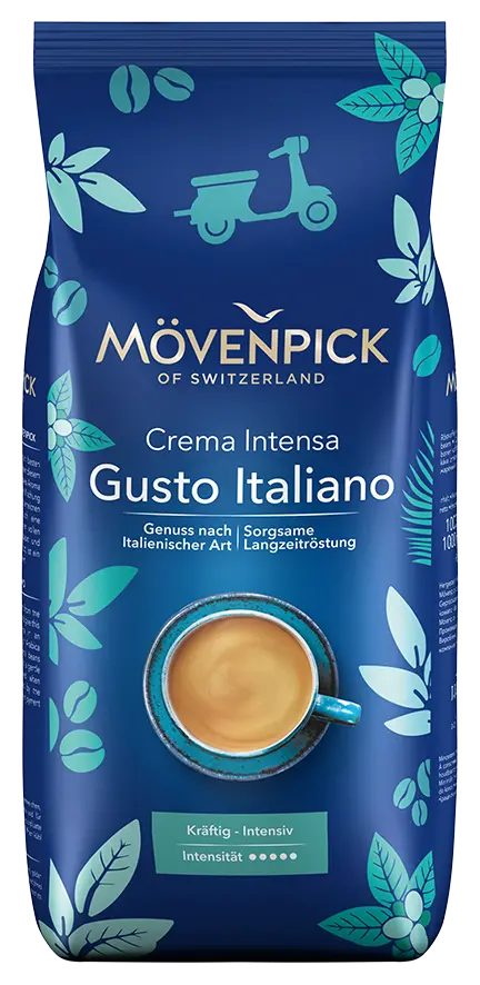 Кава в зернах Mövenpick Caffè Crema Gusto Italiano 1 кілограм, фото 1