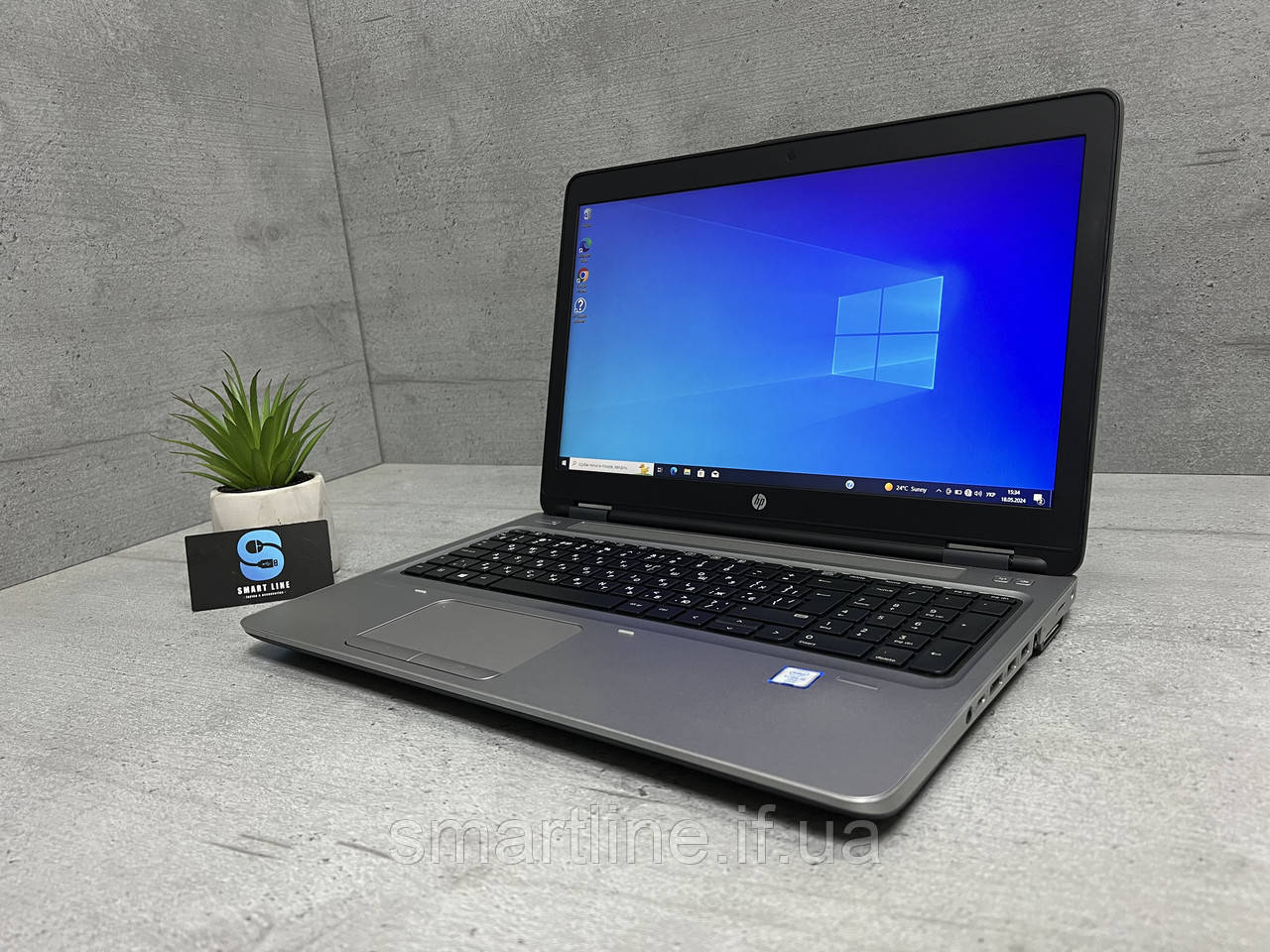 I5-6300U 8gb 15.6” ddr4 ssd Мультимедійний ноутбук НР ХП 650 G2