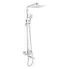 Система душова Kroner ESG063 і змішувач для раковини Kroner Kubus-ESG010, фото 2