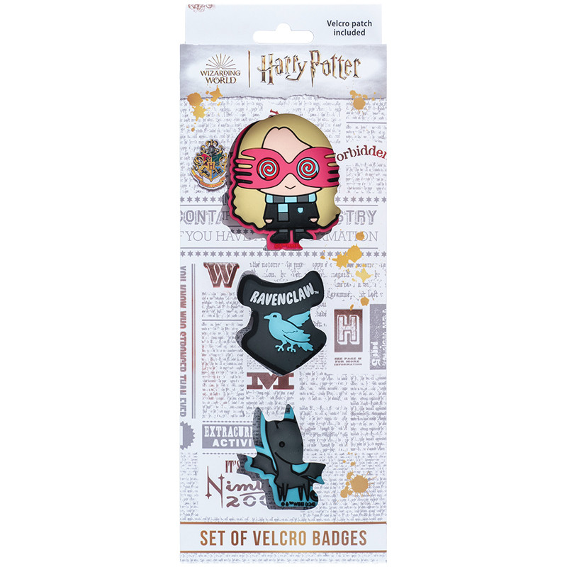 Набір бейджів на липучці Kite Harry Potter HP24-3012-3, 3 шт., фото 1