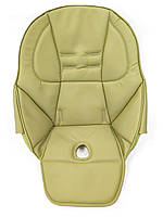 Чохол з еко шкіри DavLu на стільчик для годування Peg-Perego Tatamia Зелений (000339)