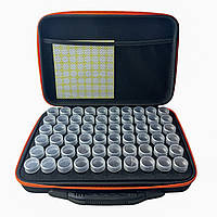 Органайзер на 60 осередків для рукоділля та шиття 32x22,5x7см