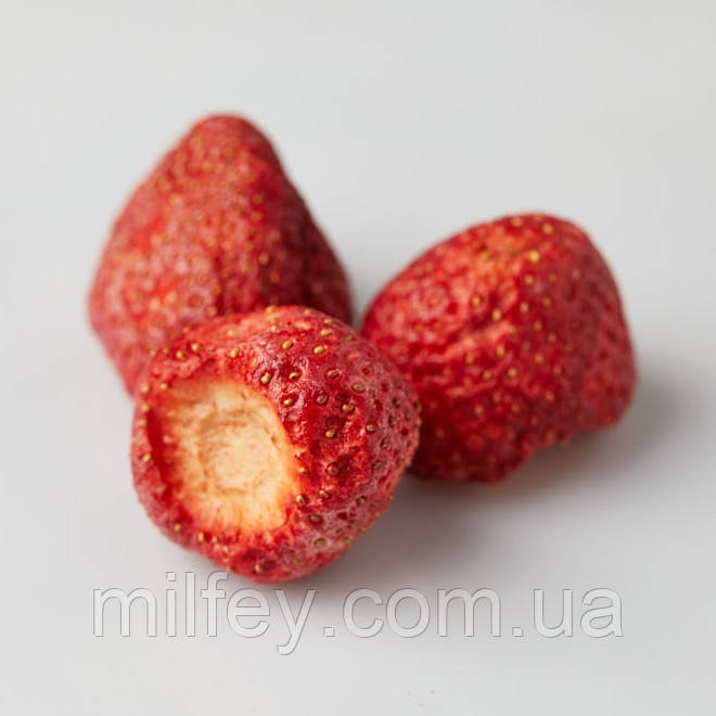 Полуниця сублімована, ціла, CacaoMill, 70 г, фото 1