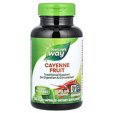Каєнський перець Nature's Way "Cayenne Fruit" 450 мг (180 капсул)