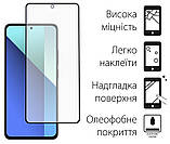 Захисне скло Dengos для Xiaomi Redmi Note 13 Pro 5G Black Full Glue (DG-TG2P-45), фото 2