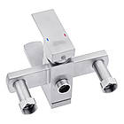 Система душова Kroner ESG063 і змішувач для раковини Kroner Kubus-ESG010, фото 5