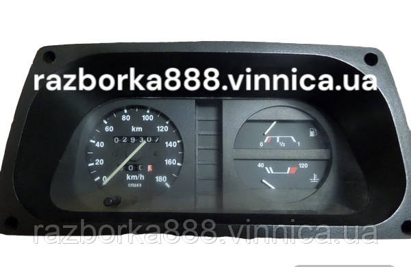 Панель приладів ЗАЗ 1102 1103 1105 11055 Пікап щиток приборка стандарт з добовим пробігом до 180 км/год бу, фото 1