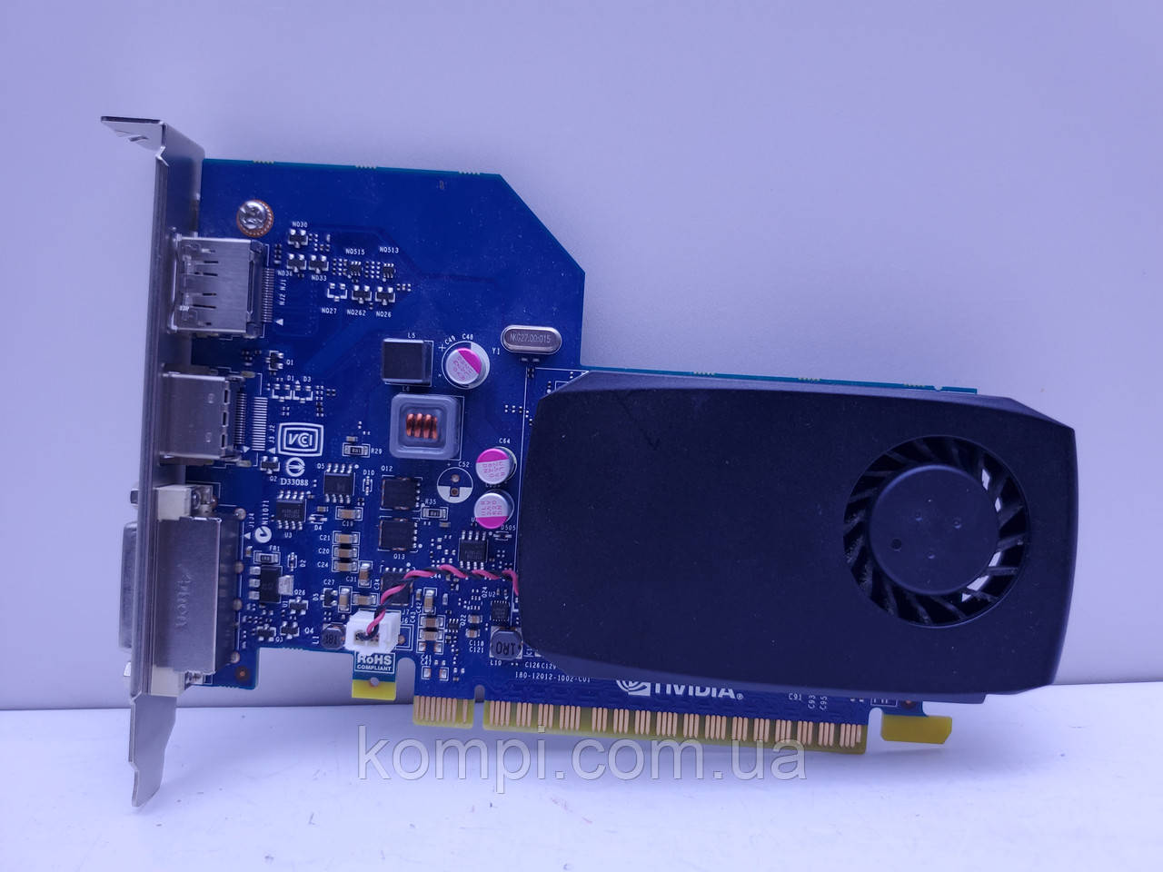 Відеокарта Hewlett-Packard GeForce GTX 745 4GB (GDDR3,128 Bit, HDMI, PCI-Ex, Б/у)