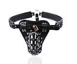 Пояс вірності з екошкіри Chastity, фото 7