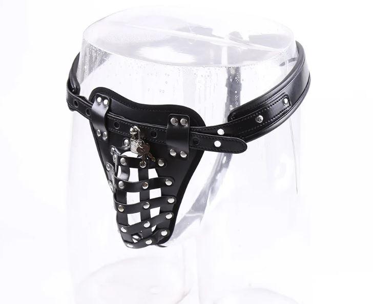 Пояс вірності з екошкіри Chastity, фото 1