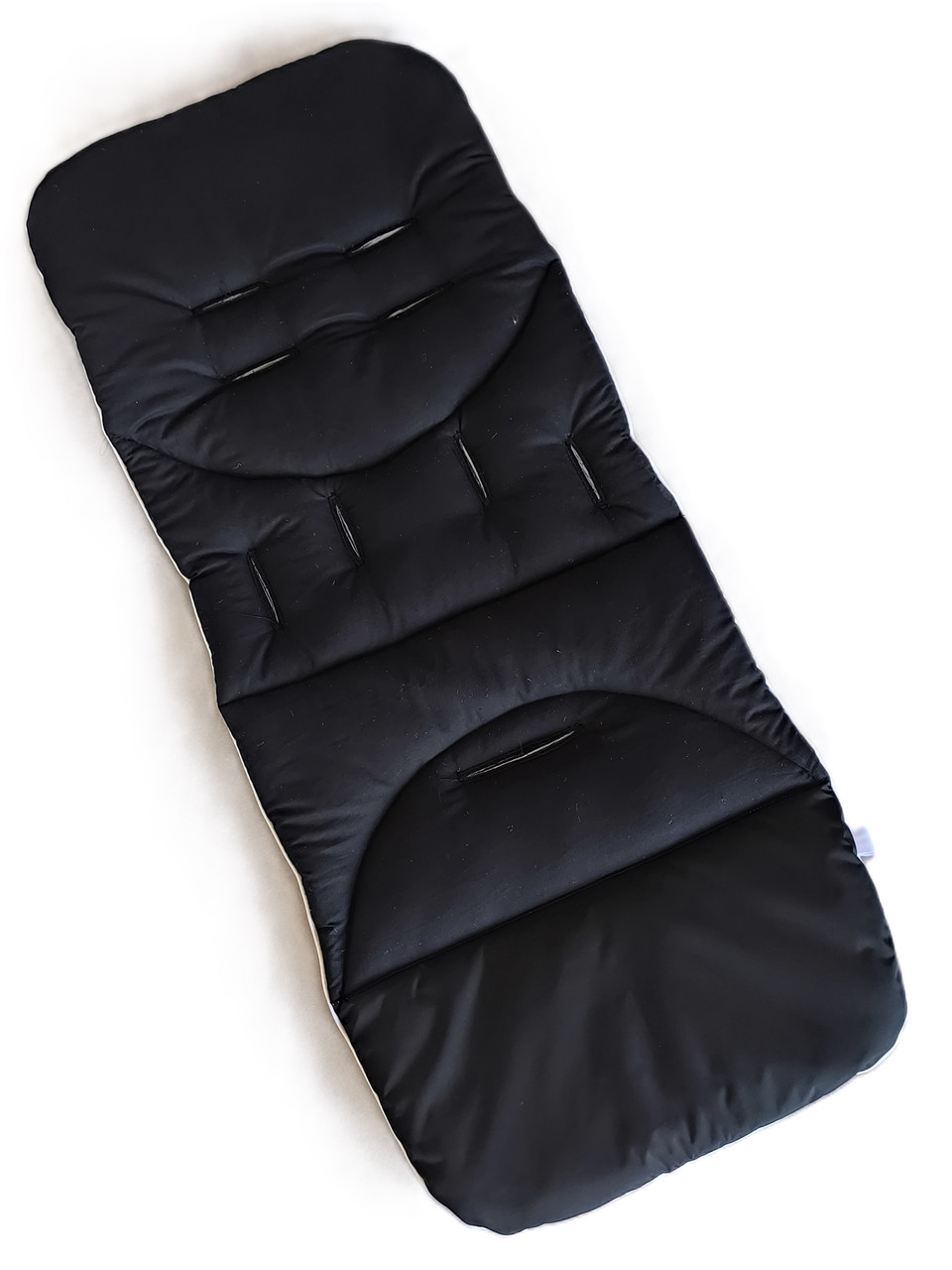 Подовжений матрацик - вкладка в коляску DavLu Чорний (000447), фото 1