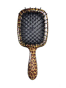 Розчіска Janeke 1830 Superbrush The Original Italian Леопард/Чорний
