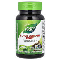 Корень клопогона Nature's Way "Black Cohosh Root" 540 мг (100 капсул)