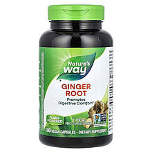 Корінь імбиру Nature's Way "Ginger Root" 1100 мг (180 капсул)
