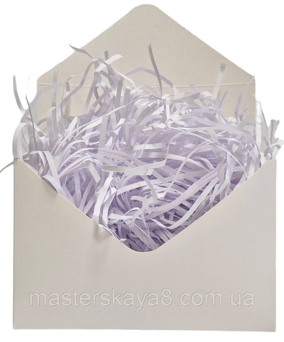 Паперовий наповнювач (відео), 25 г/4мм, колір Білий, виробник, фото 1